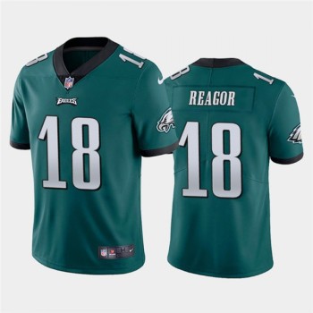 Men's Philadelphia Eagles #18 Jalen Reagor Green Vapor Untouchable Limited Stitched Jersey Men's Philadelphia Eagles #18 Jalen Reagor Green Vapor Untouchable Limited Stitched Jersey