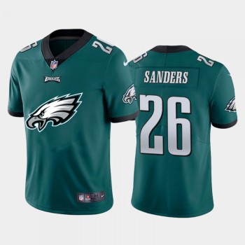 Men's Philadelphia Eagles #26 Miles Sanders Green 2020 Team Big Logo Limited Stitched Jersey Men's Philadelphia Eagles #26 Miles Sanders Green 2020 Team Big Logo Limited Stitched Jersey