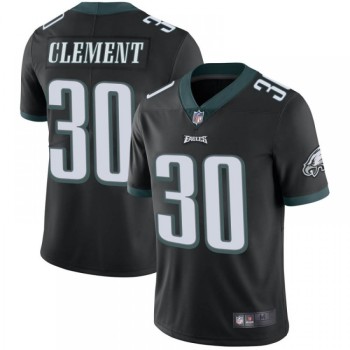 Men's Philadelphia Eagles #30 Corey Clement Black Vapor Untouchable Limited Stitched Jersey Men's Philadelphia Eagles #30 Corey Clement Black Vapor Untouchable Limited Stitched Jersey