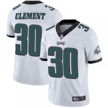 Men's Philadelphia Eagles #30 Corey Clement White Vapor Untouchable Limited Stitched Jersey Men's Philadelphia Eagles #30 Corey Clement White Vapor Untouchable Limited Stitched Jersey