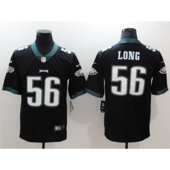 Men's Philadelphia Eagles #56 Chris Long Black Vapor Untouchable Limited Stitched NFL Jersey Men's Philadelphia Eagles #56 Chris Long Black Vapor Untouchable Limited Stitched NFL Jersey