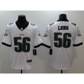 Men's Philadelphia Eagles #56 Chris Long White Vapor Untouchable Limited Stitched NFL Jersey Men's Philadelphia Eagles #56 Chris Long White Vapor Untouchable Limited Stitched NFL Jersey
