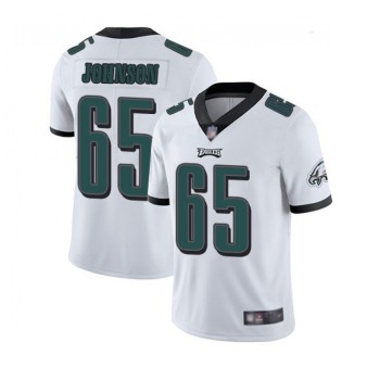 Men's Philadelphia Eagles #65 Lane Johnson White Vapor Untouchable Limited Stitched Jersey Men's Philadelphia Eagles #65 Lane Johnson White Vapor Untouchable Limited Stitched Jersey
