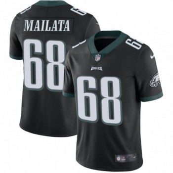 Men's Philadelphia Eagles #68 Jordan Mailata Black Vapor Untouchable Limited Stitched Jersey Men's Philadelphia Eagles #68 Jordan Mailata Black Vapor Untouchable Limited Stitched Jersey