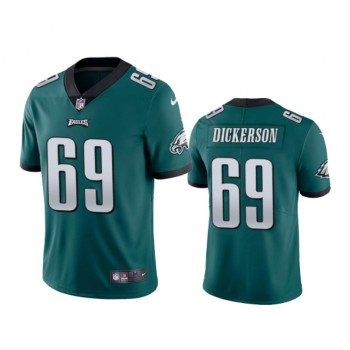 Men's Philadelphia Eagles #69 Landon Dickerson Green Vapor Untouchable Limited Stitched Jersey Men's Philadelphia Eagles #69 Landon Dickerson Green Vapor Untouchable Limited Stitched Jersey