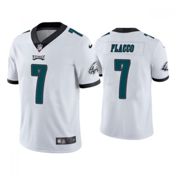 Men's Philadelphia Eagles #7 Joe Flacco White Vapor Untouchable Limited Stitched Jersey Men's Philadelphia Eagles #7 Joe Flacco White Vapor Untouchable Limited Stitched Jersey
