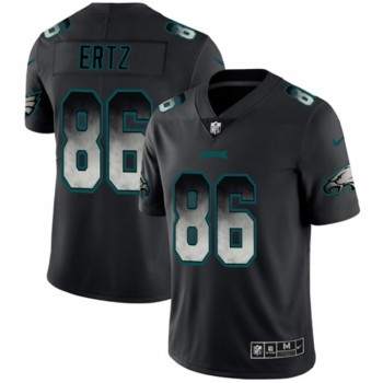 Men's Philadelphia Eagles #86 Zach Ertz Black 2019 Smoke Fashion Limited Stitched NFL Jersey Men's Philadelphia Eagles #86 Zach Ertz Black 2019 Smoke Fashion Limited Stitched NFL Jersey