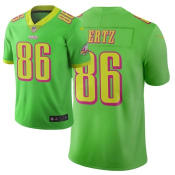 Men's Philadelphia Eagles #86 Zach Ertz Green 2019 City Edition Limited Stitched NFL Jersey Men's Philadelphia Eagles #86 Zach Ertz Green 2019 City Edition Limited Stitched NFL Jersey