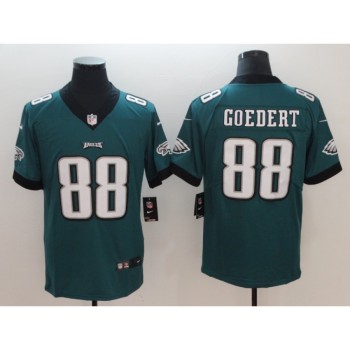 Men's Philadelphia Eagles #88 Dallas Goedert Green Vapor Untouchable NFL Limited Stitched Jersey Men's Philadelphia Eagles #88 Dallas Goedert Green Vapor Untouchable NFL Limited Stitched Jersey