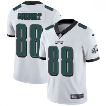 Men's Philadelphia Eagles #88 Dallas Goedert White Vapor Untouchable Limited Stitched Jersey Men's Philadelphia Eagles #88 Dallas Goedert White Vapor Untouchable Limited Stitched Jersey