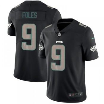 Men's Philadelphia Eagles #9 Nick Foles Black 2018 Impact Limited Stitched NFL Jersey Men's Philadelphia Eagles #9 Nick Foles Black 2018 Impact Limited Stitched NFL Jersey