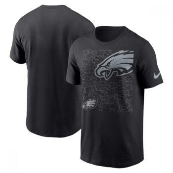 Men's Philadelphia Eagles Black T-Shirt Men's Philadelphia Eagles Black T-Shirt