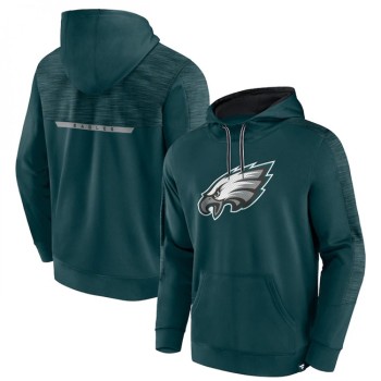 Men's Philadelphia Eagles Green Defender Evo Pullover Hoodie Men's Philadelphia Eagles Green Defender Evo Pullover Hoodie