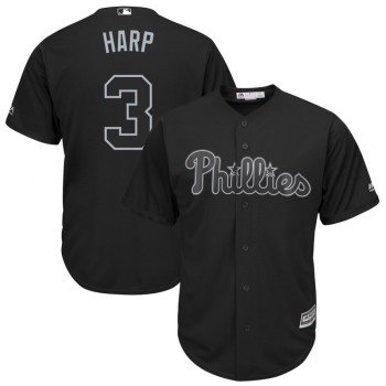 Men's Philadelphia Phillies #3 Bryce Harper  Men's Philadelphia Phillies #3 Bryce Harper
