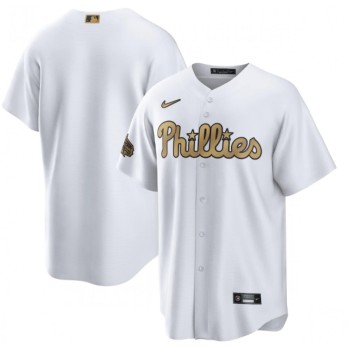 Men's Philadelphia Phillies Blank 2022 All-Star White Cool Base Stitched Baseball Jersey Men's Philadelphia Phillies Blank 2022 All-Star White Cool Base Stitched Baseball Jersey