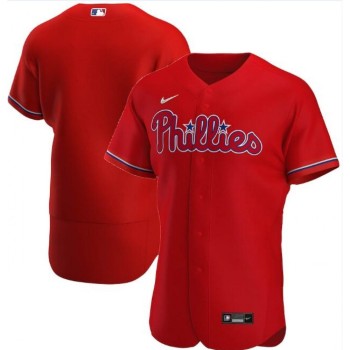 Men's Philadelphia Phillies Blank Red Flex Base Stitched Jersey Men's Philadelphia Phillies Blank Red Flex Base Stitched Jersey