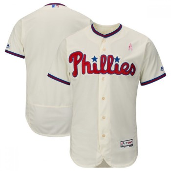 Men's Philadelphia Phillies Cream 2018 Mother's Day Flexbase Stitched MLB Jersey Men's Philadelphia Phillies Cream 2018 Mother's Day Flexbase Stitched MLB Jersey