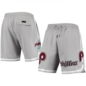 Men's Philadelphia Phillies Grey Shorts Men's Philadelphia Phillies Grey Shorts