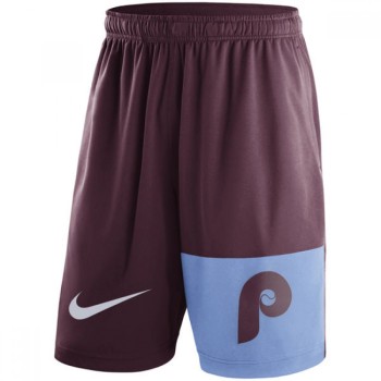 Men's Philadelphia Phillies Maroon Cooperstown Collection Dry Fly Shorts Men's Philadelphia Phillies Maroon Cooperstown Collection Dry Fly Shorts