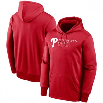 Men's Philadelphia Phillies Red Hoodie Men's Philadelphia Phillies Red Hoodie