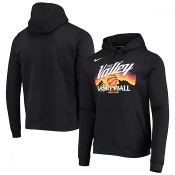 Men's Phoenix Suns 2020&21 Black City Edition Story Club Pullover Hoodie Men's Phoenix Suns 2020&21 Black City Edition Story Club Pullover Hoodie