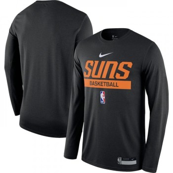 Men's Phoenix Suns Black 2022/23 Legend On-Court Practice Performance Long Sleeve T-Shirt Men's Phoenix Suns Black 2022/23 Legend On-Court Practice Performance Long Sleeve T-Shirt