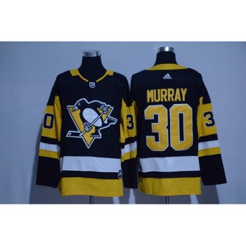 Men's Pittsburgh Penguins #30 Matt Murray Black Stitched NHL Jersey Men's Pittsburgh Penguins #30 Matt Murray Black Stitched NHL Jersey