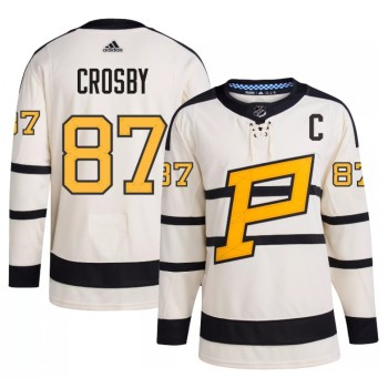 Men's Pittsburgh Penguins #87 Sidney Crosby Cream 2023 Winter Classic Stitched Jersey Men's Pittsburgh Penguins #87 Sidney Crosby Cream 2023 Winter Classic Stitched Jersey