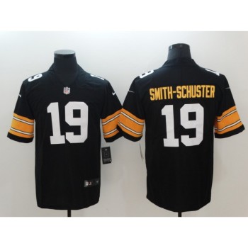 Men's Pittsburgh Steelers #19 JuJu Smith-Schuster 2018 Black Vapor Untouchable Limited Stitched NFL Jersey Men's Pittsburgh Steelers #19 JuJu Smith-Schuster 2018 Black Vapor Untouchable Limited Stitched NFL Jersey