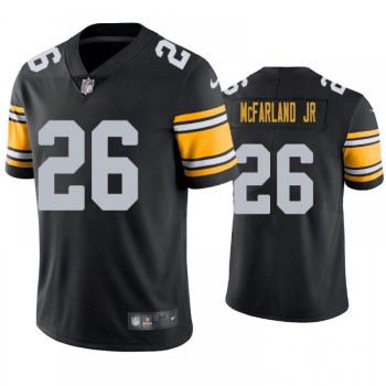 Men's Pittsburgh Steelers #26 Anthony McFarland Black Vapor Untouchable Limited Stitched Jersey Men's Pittsburgh Steelers #26 Anthony McFarland Black Vapor Untouchable Limited Stitched Jersey