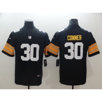 Men's Pittsburgh Steelers #30 James Conner 2018 Black Vapor Untouchable Limited Stitched NFL Jersey Men's Pittsburgh Steelers #30 James Conner 2018 Black Vapor Untouchable Limited Stitched NFL Jersey