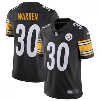 Men's Pittsburgh Steelers #30 Jaylen Warren Black Vapor Untouchable Limited Stitched Jersey Men's Pittsburgh Steelers #30 Jaylen Warren Black Vapor Untouchable Limited Stitched Jersey