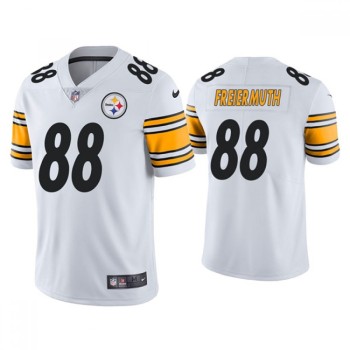 Men's Pittsburgh Steelers #88 Pat Freiermuth White Vapor Untouchable Limited Stitched Jersey Men's Pittsburgh Steelers #88 Pat Freiermuth White Vapor Untouchable Limited Stitched Jersey
