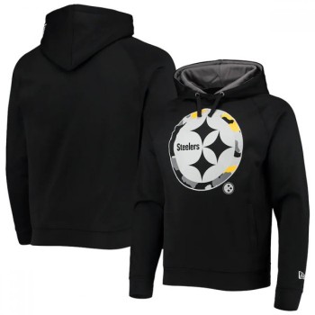 Men's Pittsburgh Steelers Black Pullover Hoodie Men's Pittsburgh Steelers Black Pullover Hoodie