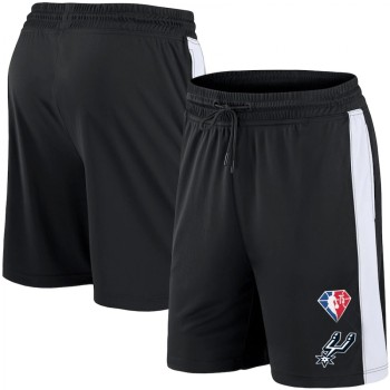 Men's San Antonio Spurs Black Shorts Men's San Antonio Spurs Black Shorts