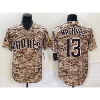 Men's San Diego Padres #13 Manny Machado Camo Cool Base Stitched Jersey Men's San Diego Padres #13 Manny Machado Camo Cool Base Stitched Jersey