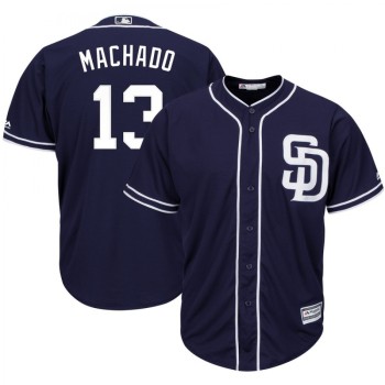 Men's San Diego Padres #13 Manny Machado Navy Cool Base Stitched MLB Jersey Men's San Diego Padres #13 Manny Machado Navy Cool Base Stitched MLB Jersey