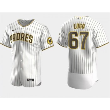 Men's San Diego Padres #67 Seth Lugo White Flex Base Stitched Baseball Jersey Men's San Diego Padres #67 Seth Lugo White Flex Base Stitched Baseball Jersey
