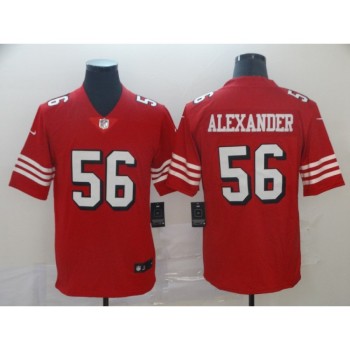 Men's San Francisco 49ers #56 Kwon Alexander 2019 Red Vapor Untouchable Limited Stitched NFL Jersey Men's San Francisco 49ers #56 Kwon Alexander 2019 Red Vapor Untouchable Limited Stitched NFL Jersey