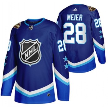 Men's San Jose Sharks #28 Timo Meier 2022 All-Star Blue Stitched Jersey Men's San Jose Sharks #28 Timo Meier 2022 All-Star Blue Stitched Jersey