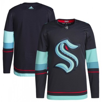 Men's Seattle Kraken Blank Navy Stitched Jersey Men's Seattle Kraken Blank Navy Stitched Jersey