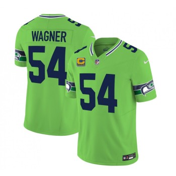 Men's Seattle Seahawks #54 Bobby Wagner 2023 F.U.S.E. With 4-Star C Patch Green Limited Stitched Football Jersey Men's Seattle Seahawks #54 Bobby Wagner 2023 F.U.S.E. With 4-Star C Patch Green Limited Stitched Football Jersey