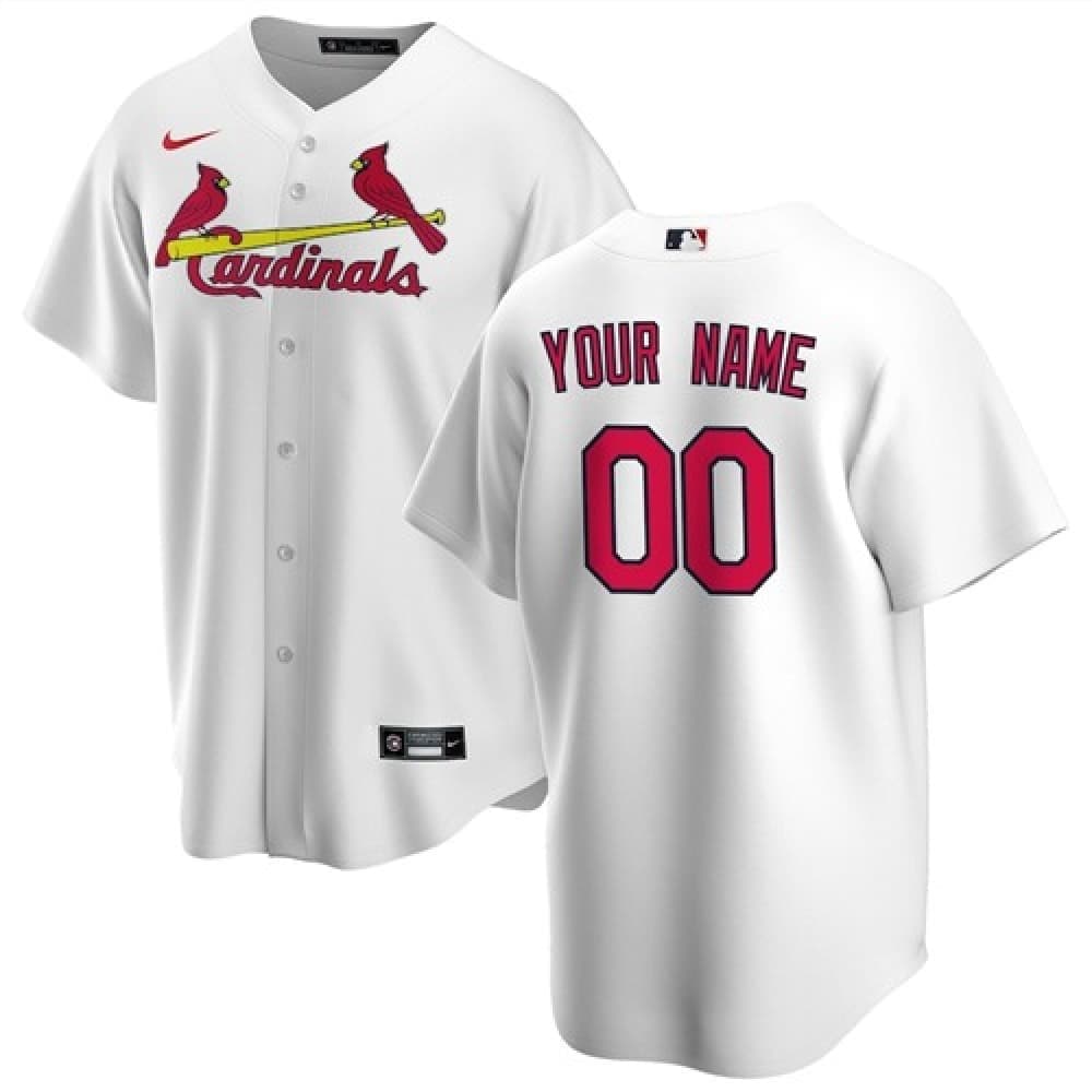 Youth St. Louis Cardinals White Stitched Baseball Custom Jersey Youth St. Louis Cardinals White Stitched Baseball Custom Jersey