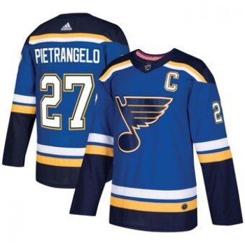 Men's St. Louis Blues #27 Alex Pietrangelo 2019 Blue Fashion Stanley Cup Champions Stitched NHL Jersey Men's St. Louis Blues #27 Alex Pietrangelo 2019 Blue Fashion Stanley Cup Champions Stitched NHL Jersey
