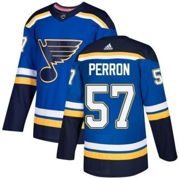 Men's St. Louis Blues #57 David Perron Blue Stitched NHL Jersey Men's St. Louis Blues #57 David Perron Blue Stitched NHL Jersey