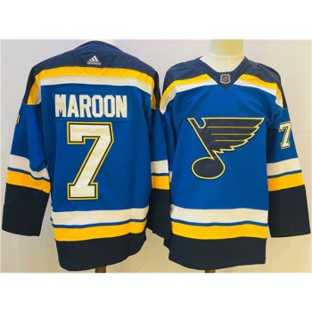Men's St. Louis Blues #7 Patrick Maroon Blue Winter Classic Stitched Jersey Men's St. Louis Blues #7 Patrick Maroon Blue Winter Classic Stitched Jersey