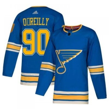 Men's St. Louis Blues #90 Ryan O'Reilly Blue Stitched NHL Jersey Men's St. Louis Blues #90 Ryan O'Reilly Blue Stitched NHL Jersey