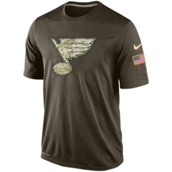 Men's St. Louis Blues Salute To Service Dri-FIT T-Shirt Men's St. Louis Blues Salute To Service Dri-FIT T-Shirt
