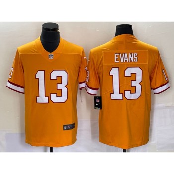 Men's Tampa Bay Buccaneers #13 Mike Evans Orange Vapor Untouchable Limited Stitched Jersey