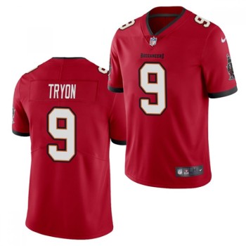 Men's Tampa Bay Buccaneers #9 Joe Tryon 2021 NFL Draft Red Vapor Untouchable Limited Stitched Jersey Men's Tampa Bay Buccaneers #9 Joe Tryon 2021 NFL Draft Red Vapor Untouchable Limited Stitched Jersey